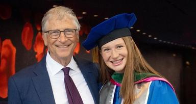 Bill Gates'in kızı doktor oldu