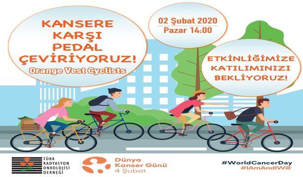 Kansere karşı pedal çevirecekler