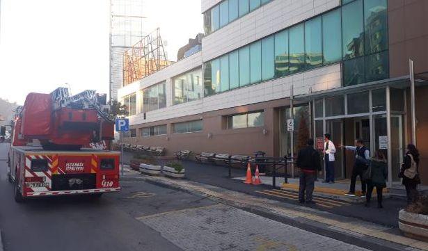 Maltepe Devlet Hastanesi'nde yangın!