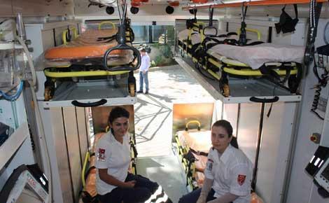 Bakanlık çoklu ambulansa geçti, 4 hasta aynı anda taşınacak