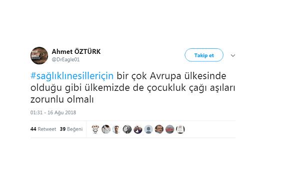 Aile hekimleri 'sağlıklı nesiller için aşı' diyerek seslerini duyurdu 