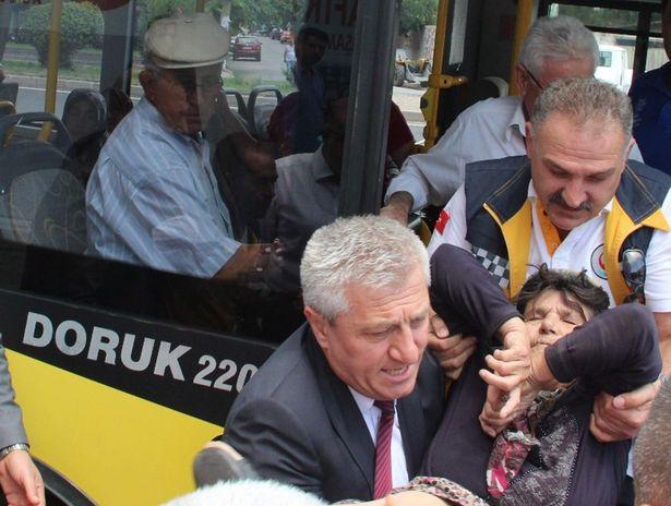 Sağlık müdüründen can kurtaran müdahale 