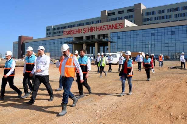 Eskişehir Şehir Hastanesinde sona yaklaşıldı