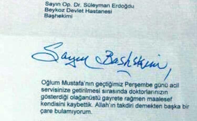 Rahmi Koç'tan Başhekime teşekkür mektubu: Bir borcumuz varsa...
