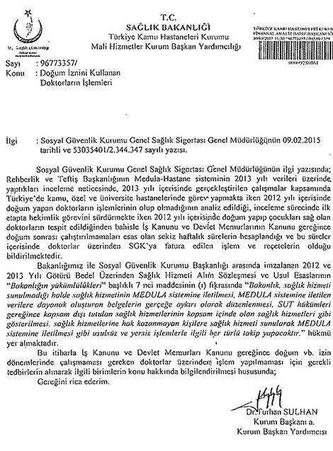 SGK: Doğum izninde reçete yazan doktorlar var