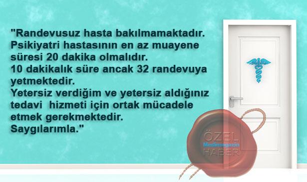 Kapıya bu yazıyı asan doktorla ilgili mahkeme kararını verdi!