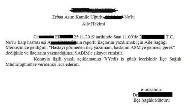 SABİM saçmalamış: Hastayı görmeden ilaç yazmam ne demek!