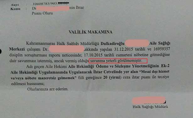 Kadınlar Gününde, kadın vali yardımcısından süt iznindeki kadın aile hekimine ceza!