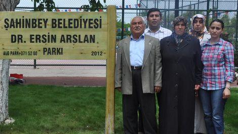 Öldürülen doktorun adı parkta yaşayacak