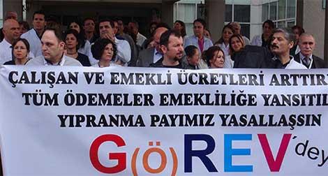 Sağlık çalışanları 13 Martta G(ö)REV'de..