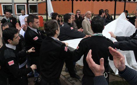 Şiddete Hayır gününde özel güvenlikçi şiddeti