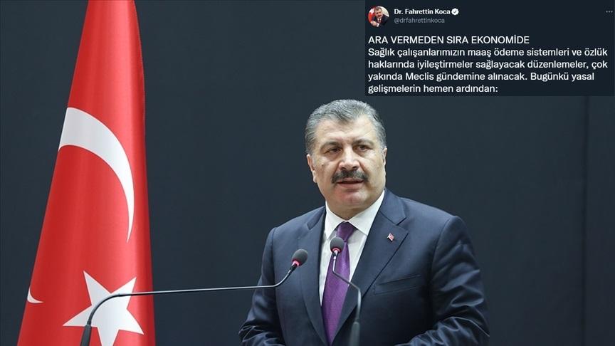 Sağlık Bakanı: Şiddet yasası tamam sıra maaş ve döner sermaye düzeltmesinde