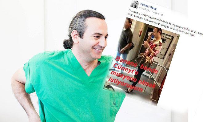 Dr.Cüneyt Genç: Önce insan, sonra hekim olarak herkesten özür dilerim