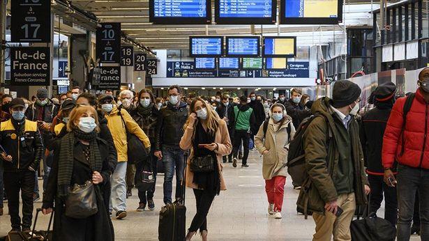 Fransa'da son 24 saatte 2 bin 314 yeni vaka görüldü