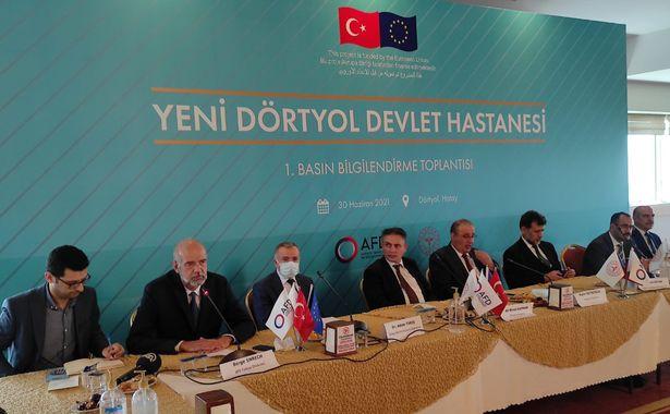 AB destekli Dörtyol Devlet Hastanesi projesinde sona geliniyor