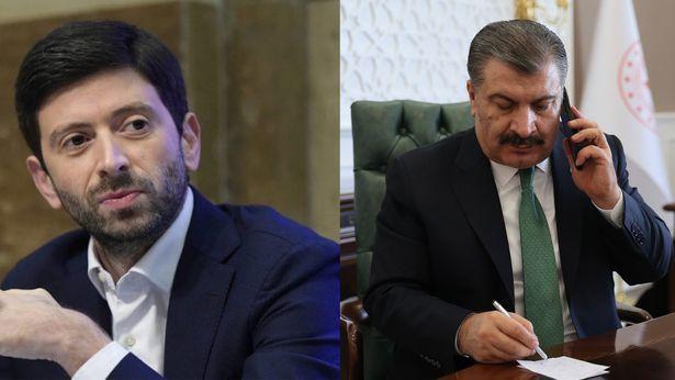 Sağlık Bakanları 'salgın yönetimi' konusunda telefonla görüştü