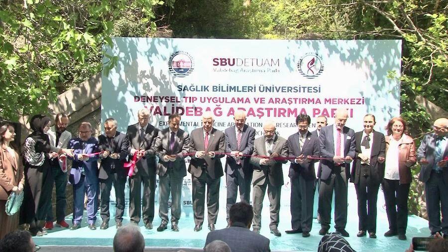 Sağlık Bilimleri Üniversitesinde 'Validebağ Araştırma Parkı' açıldı