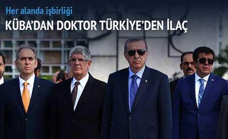 Küba'dan Türkiye'ye doktor gelecek