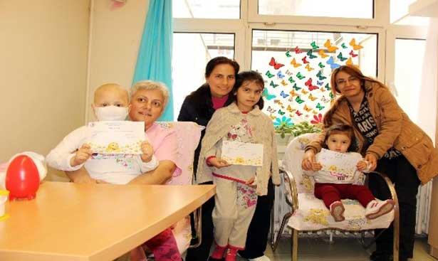 Bu hastanede çocuklar ağlamadan kan veriyor