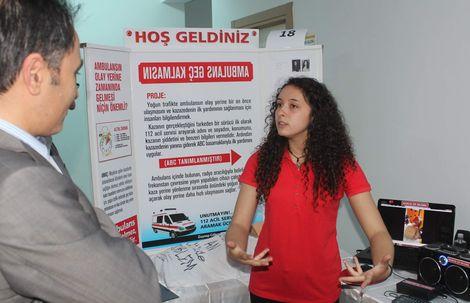 Lise öğrencisinden ambulans geç kalmasın projesi