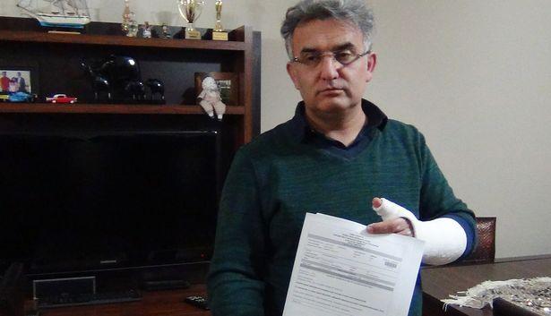Başhekimin doktorun kolunu kırdığı iddiası