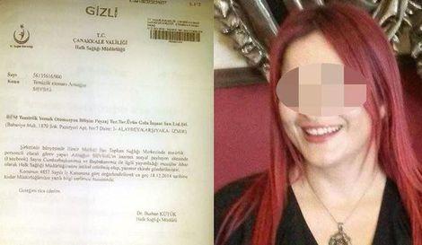 Halk Sağlığı Müdürlüğü: Temizlik işçisi 'gizli' damgalı talimatla işten çıkarıldı