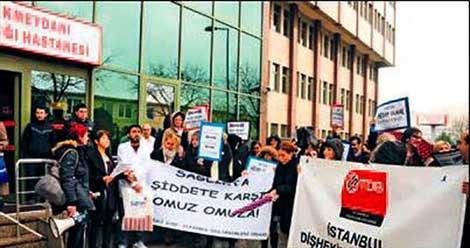 Diş hekiminin parmaklarını kırdılar