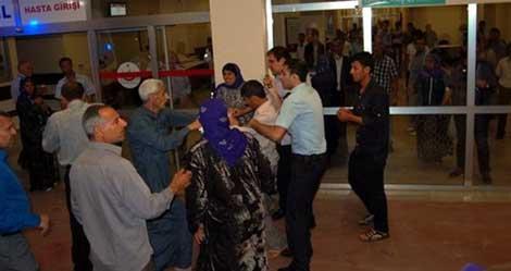 Şanlıurfa'da hastanede gerginlik
