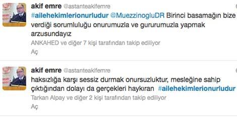 Aile hekimlerinden Sağlık Bakanına cevap: #ailehekimlerionurludur