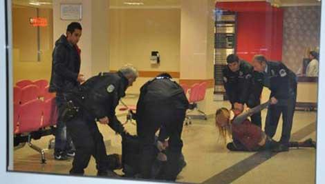 Hastaneyi birbirine kattılar