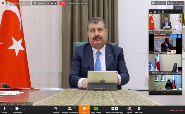 Bakan Koca DSÖ ile yapılan iki saatlik kritik toplantıyı anlattı: Üç şeyden çok etkilendiler