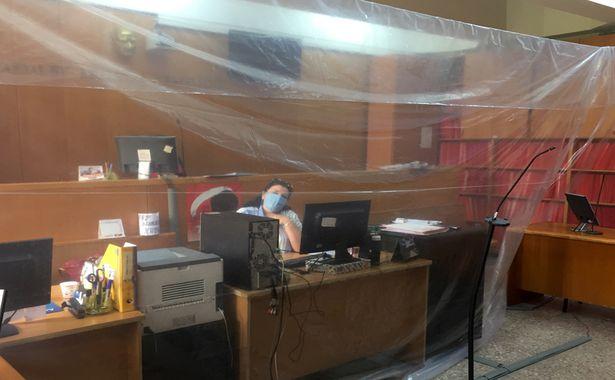 Mahkemelerde koronavirüse brandalı önlem