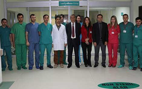 Başhekim: Bugün doktorumuz tarafından bir ilk gerçekleşti