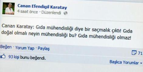 Canan Karatay Hocanın Face'deki mesajına suç duyurusu!