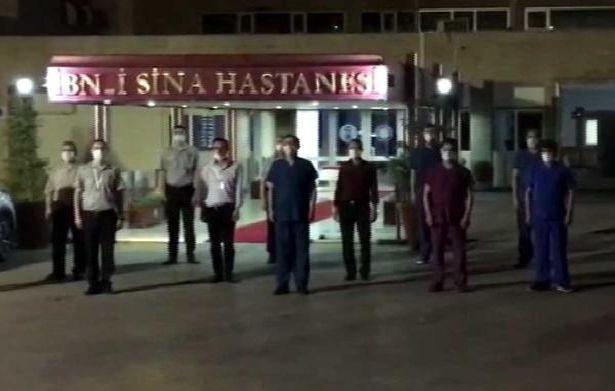 İbni Sina Hastanesi'nde 19 Mayıs coşkusu...