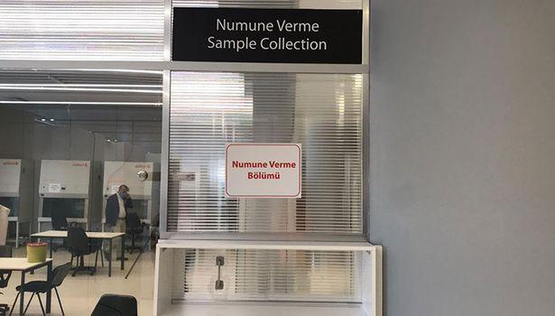 Sabiha Gökçen Havalimanı'nda Kovid-19 test sonucu 2,5 saatte alınabilecek