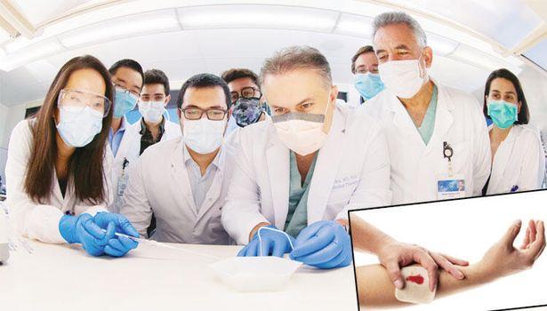 ABD'deki Türk doktordan kanamayı durduran jel