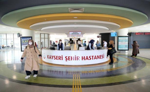 Kayseri Şehir Hastanesinde normalleşme yoğunluğu