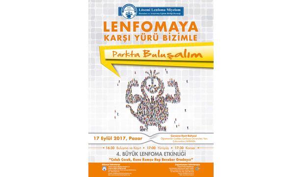 Lenfomaya karşı yürüyecekler