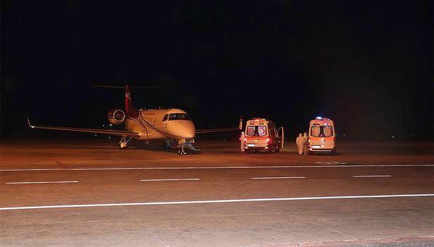 KKTC’deki Kovid-19 hastalarının Türkiye’ye nakli başladı