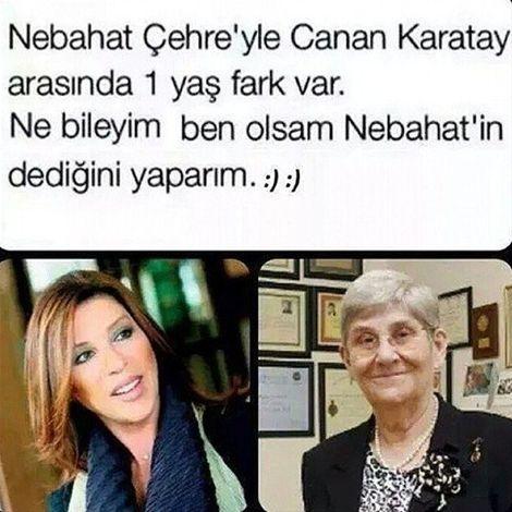  'Nebahat Çehre ile beni karşılaştırmayın'