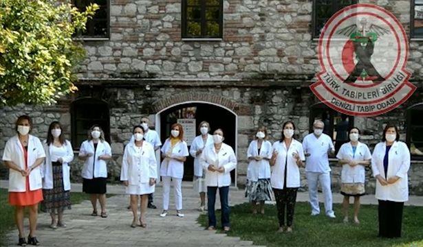 Doktorlar pandemiye dikkati çekmek için şarkı söyledi