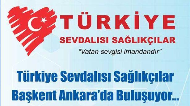 Sağlıkçılar 14 Şubat’ta ‘Vatan aşkı’ için bir arada