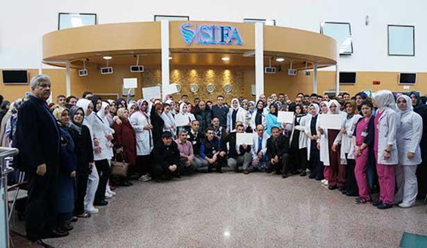 Şifa Hastanesi'ne kilit vuruldu