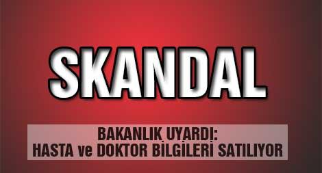 Hasta ve doktor bilgileri satılıyor!
