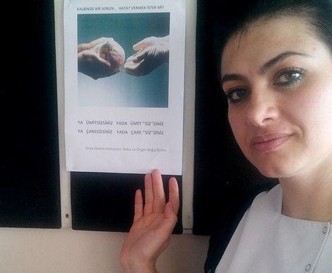 Songül hemşirenin büyük başarısı