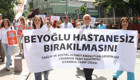 "Taksim İlk Yardım yıkılmasın" 