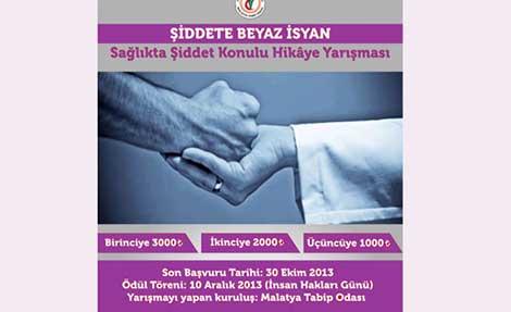 Sağlıkta şiddetin yarışmasını düzenlediler