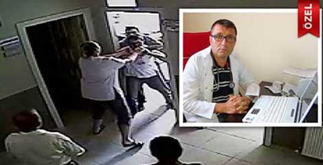 Antibiyotik yazmayan doktoru darp etti / VİDEO