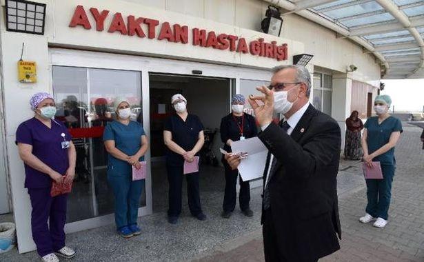 1332 hemşireye, fedakarlığın nişanı 'cihadiye yüzüğü' hediye edildi